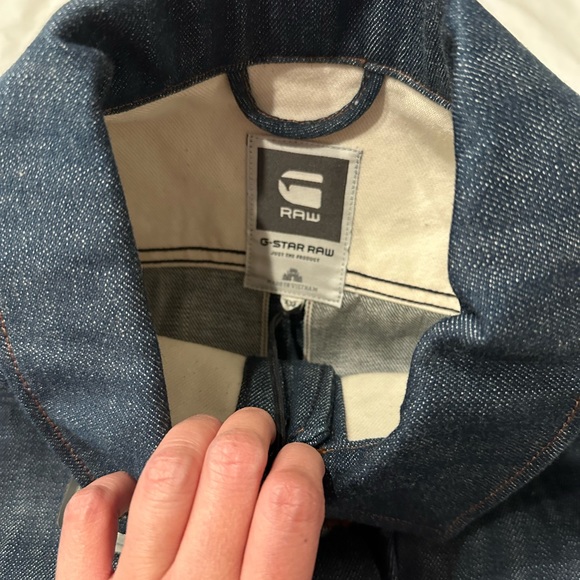 BNWT G Star Raw Mens Full Button Denim Jean Jacket Size XXL - Picture 4 of 13
